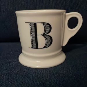 Anthropologie Initial B Coffee Mug